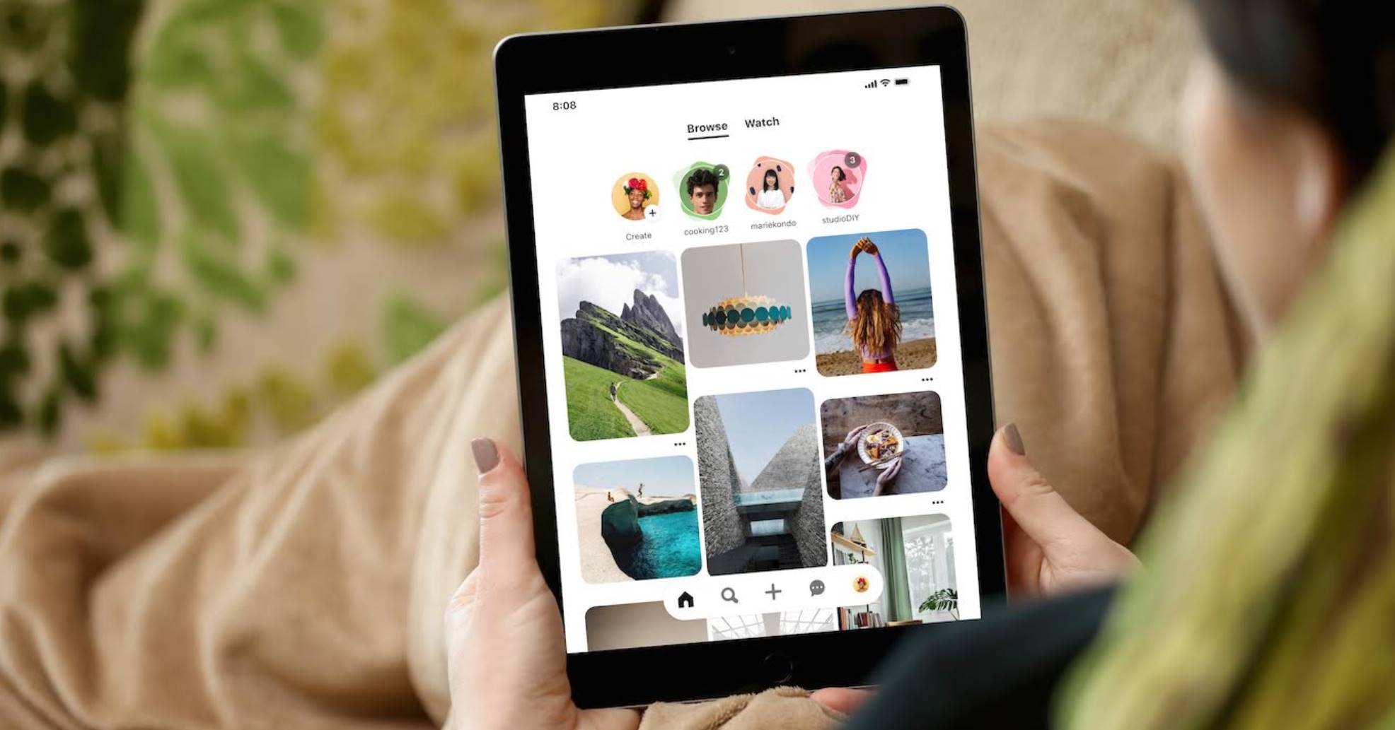 Pinterest presenta i link diretti ai dispositivi mobili per i rivenditori
