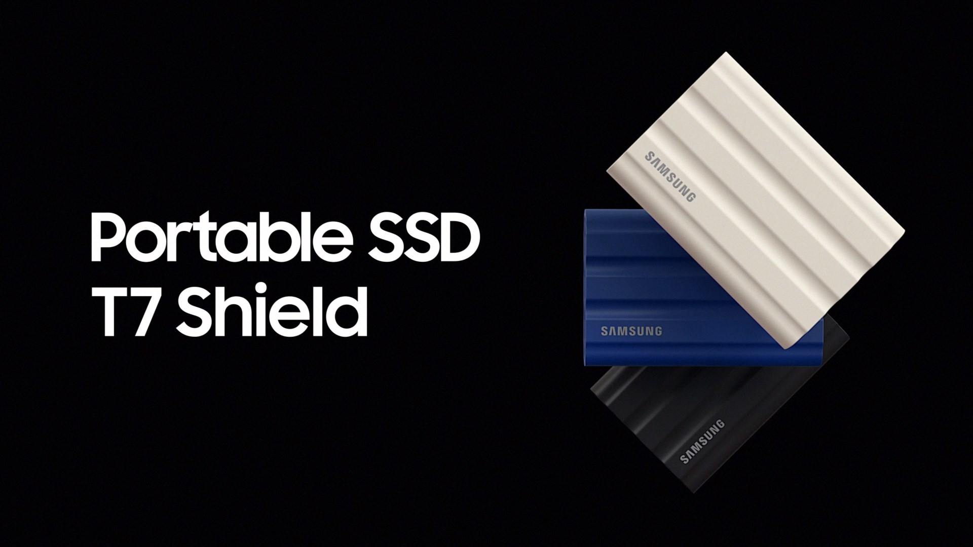 Samsung presenta il Portable SSD T7 Shield