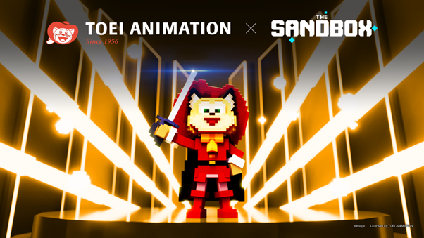 The Sandbox e TOEI ANIMATION annunciano una partnership 