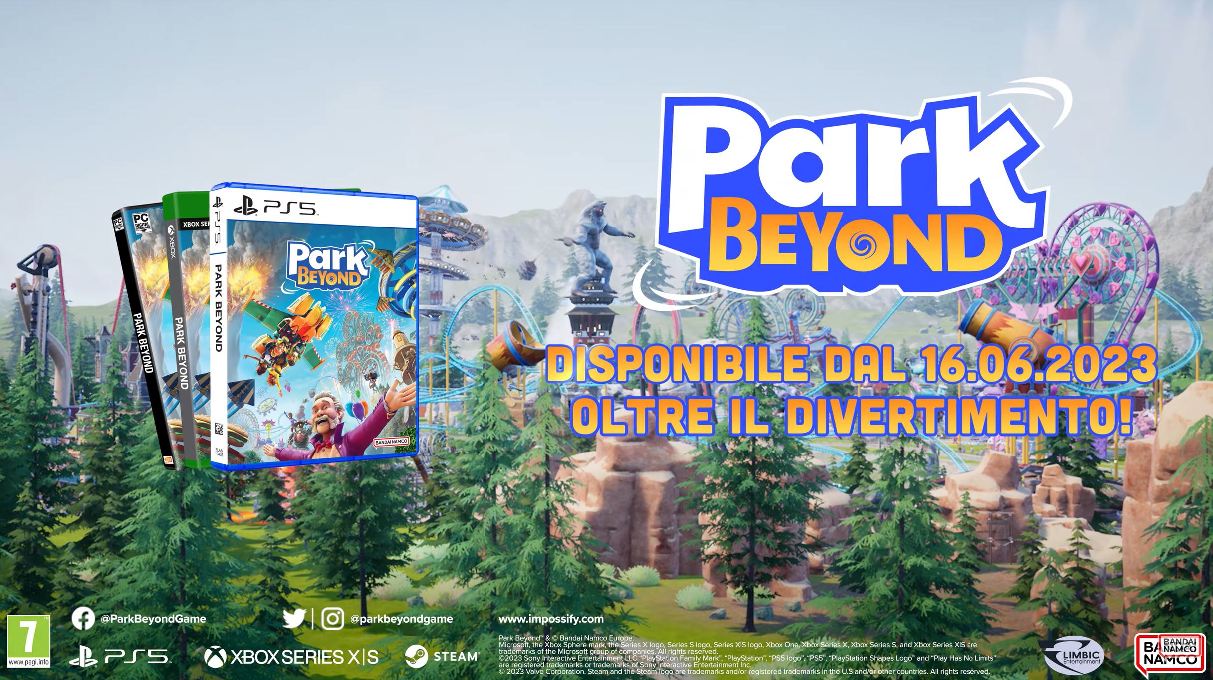 Iniziata la Closed Beta Test di Park Beyond