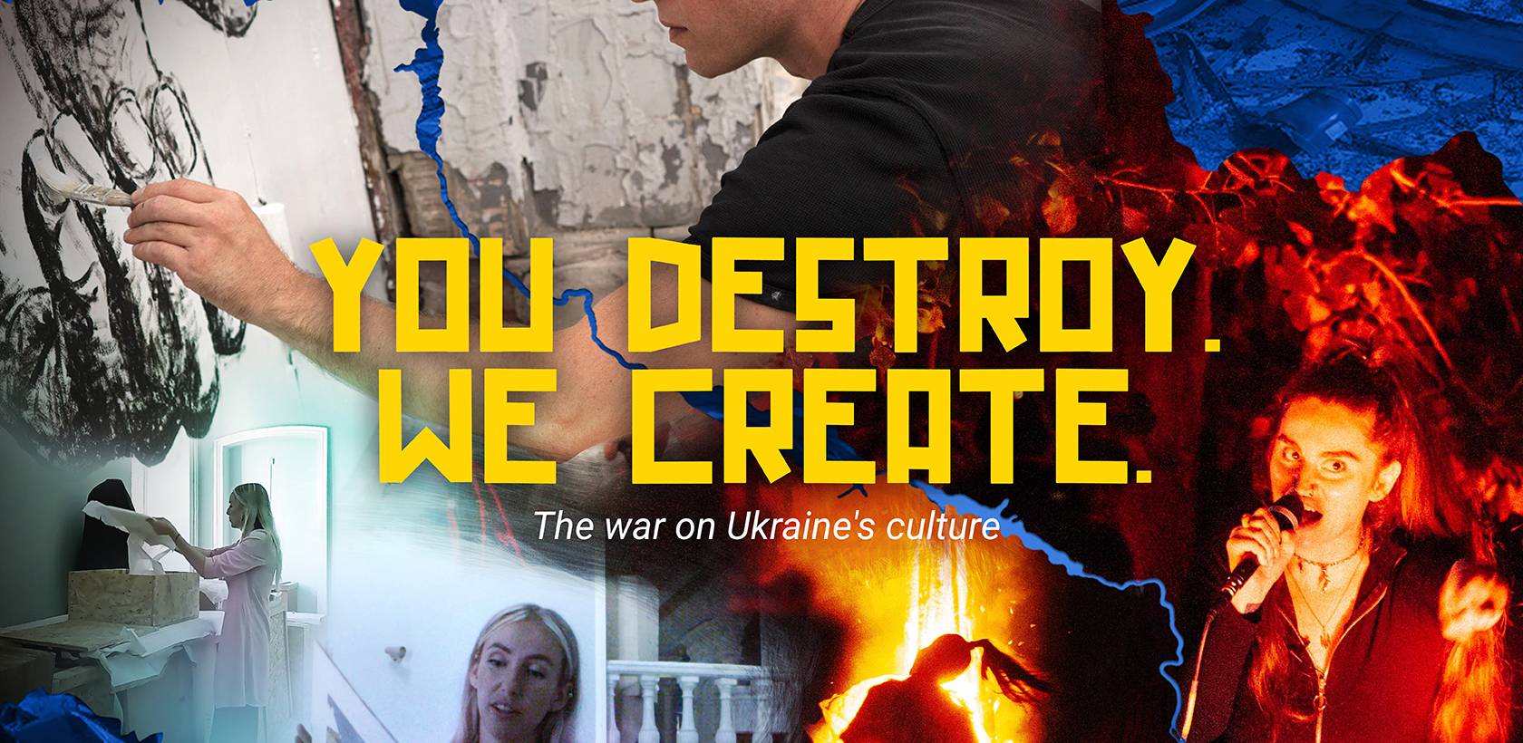 Meta presenta You Destroy. We Create. The War on Ukraine