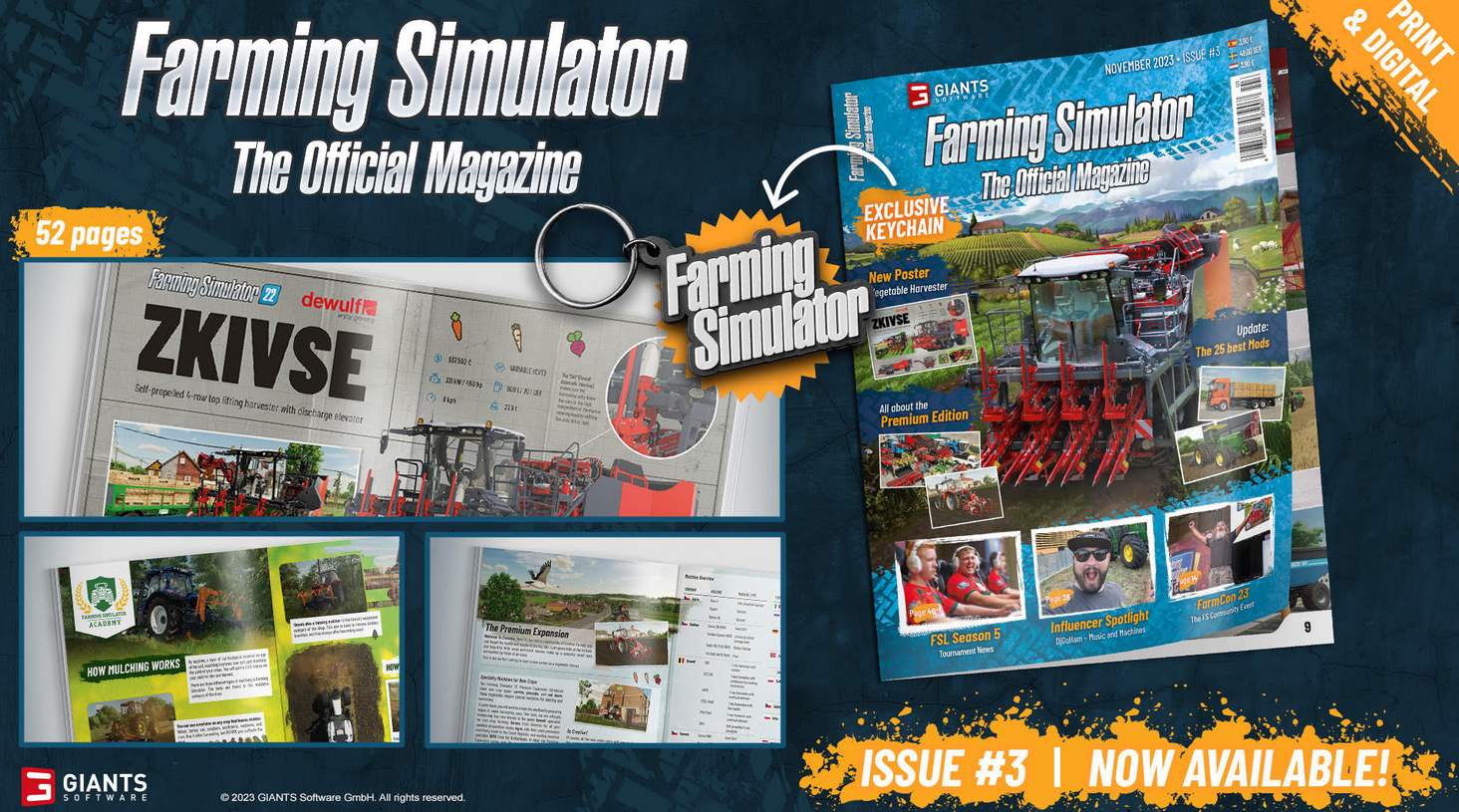 FARMING SIMULATOR - TERZA USCITA DEL MAGAZINE UFFICIALE