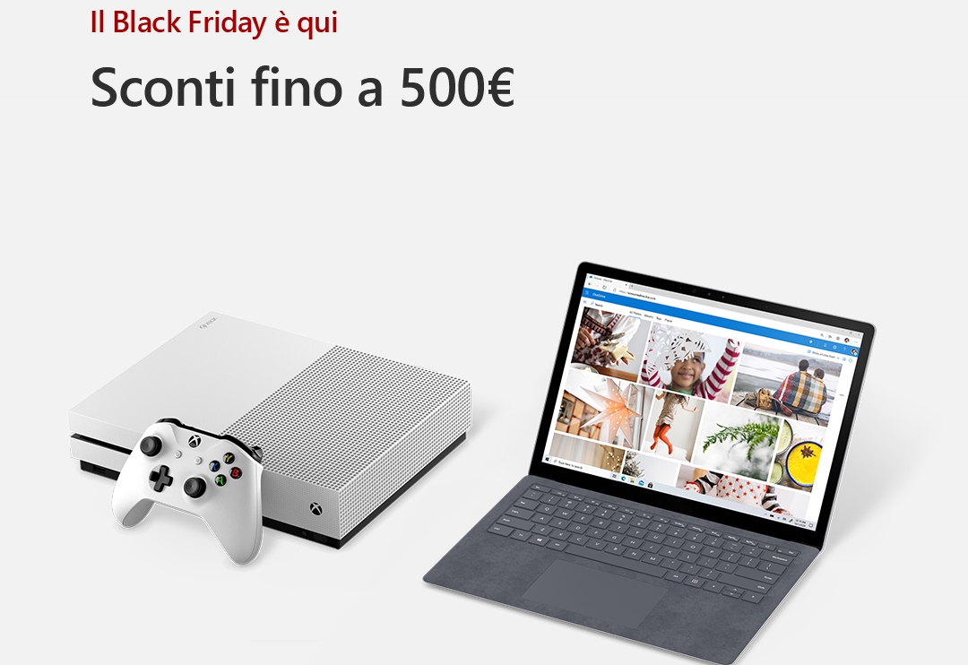 Microsoft Store d? il via al Black Friday