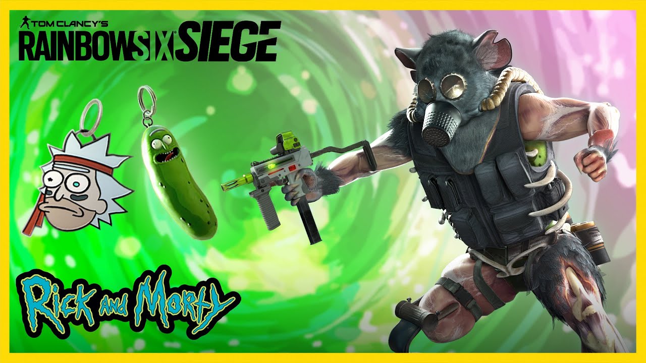 Rainbow Six Siege: in arrivo un Pack a tema Rick and Morty