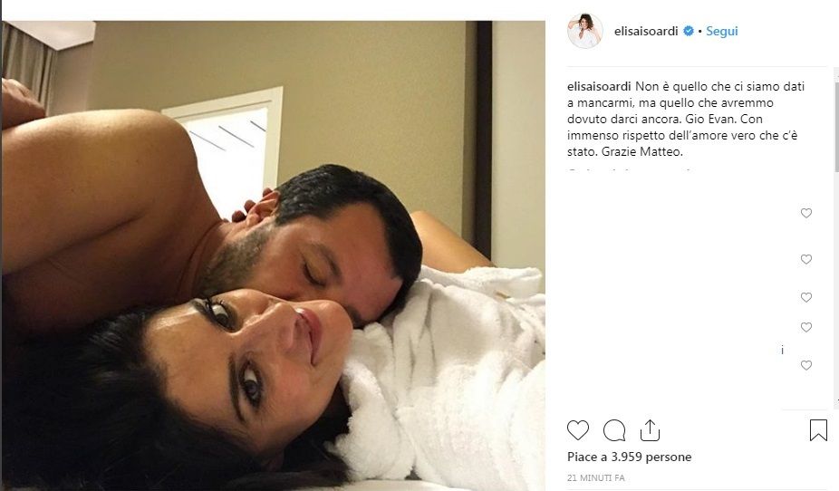 Elisa Isoardi e Matteo Salvini si sono lasciati : È stato amore vero, grazie Matteo