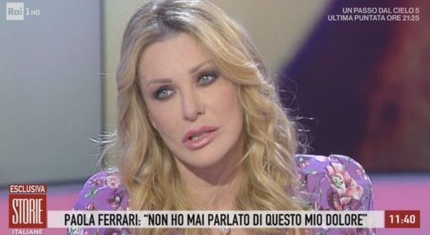 Non l’ho mai conosciuto! Paola Ferrari rivela di avere un fratello