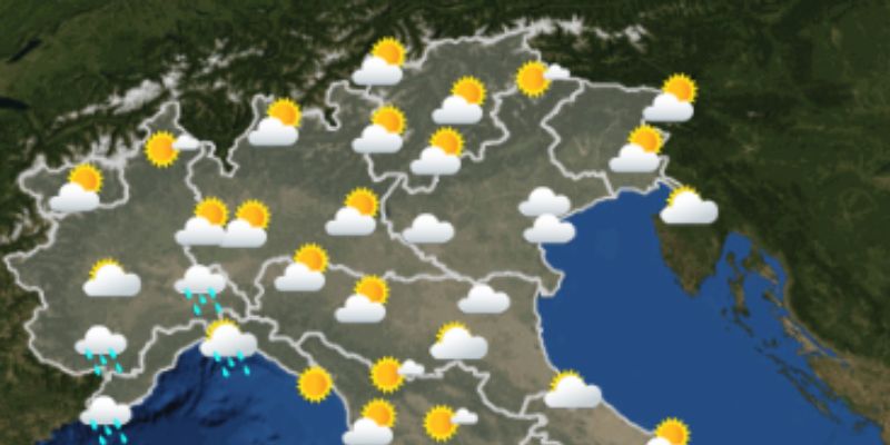 Previsioni meteo per giovedì 2 agosto Previsioni meteo per giovedì 2 agosto
