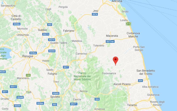 Terremoto oggi nelle Marche : Scosse a Santa Vittoria in Matenano e Macerata