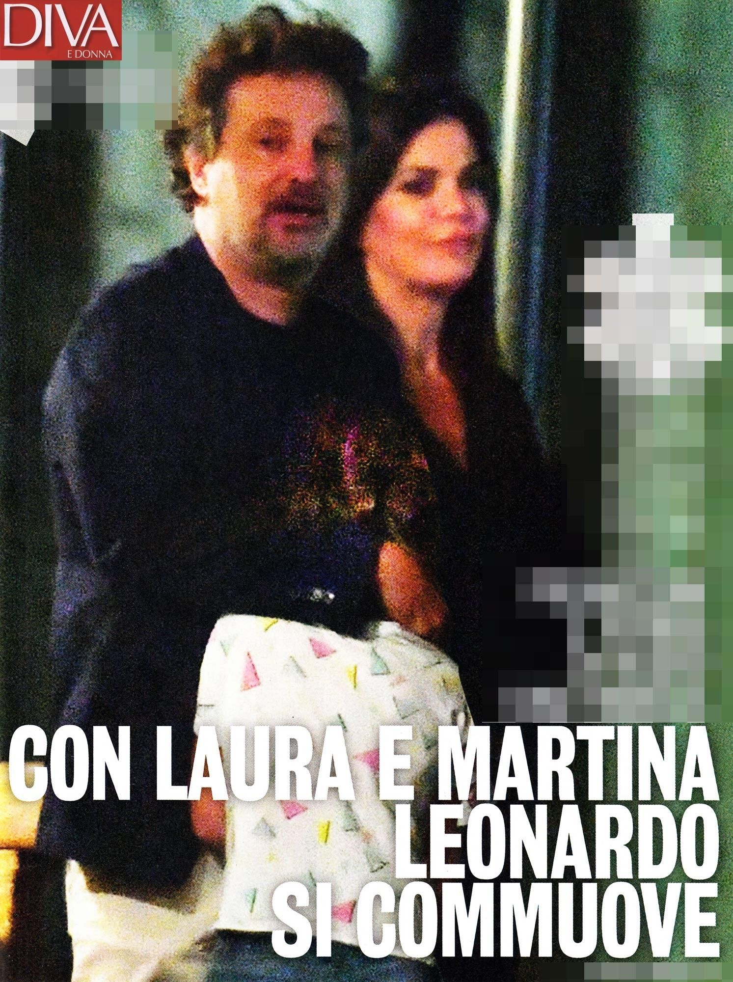 Una famigliola perfetta! Leonardo Pieraccioni e Laura Torrisi paparazzati a cena insieme