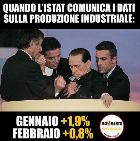 Silvio Berlusconi colto da malore su Instagram M5s