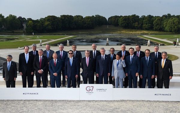 G7,intesa su tassazione giganti del web