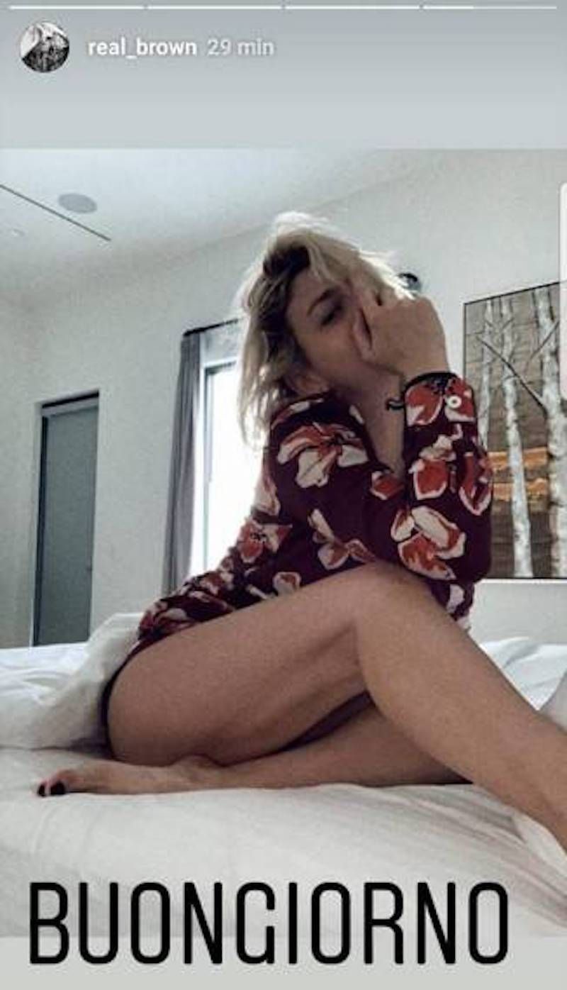 Che gambe! Il buongiorno di Emma Marrone