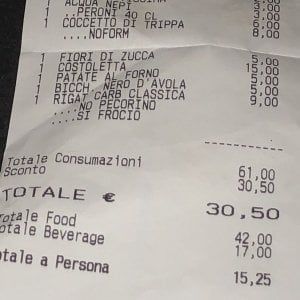 Roma : sullo scontrino di un ristorante scritte omofobe, cameriere licenziato Roma : sullo scontrino di un ristorante scritte omofobe, cameriere licenziato
