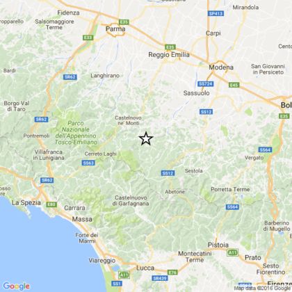 Terremoto Oggi Reggio Emilia : Scossa magnitudo 4.0 avvertita anche a Bologna, Modena, Prato, Pistoia e Firenze Terremoto Oggi Reggio Emilia : Scossa magnitudo 4.0 avvertita anche a Bologna, Modena, Prato, Pistoia e Firenze