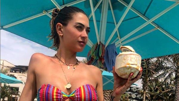 Melissa Satta bellissima mamma single a Dubai
