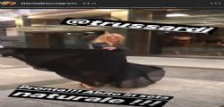 Michelle Hunziker bellissima sfila con Tomaso Trussardi Michelle Hunziker bellissima sfila con Tomaso Trussardi