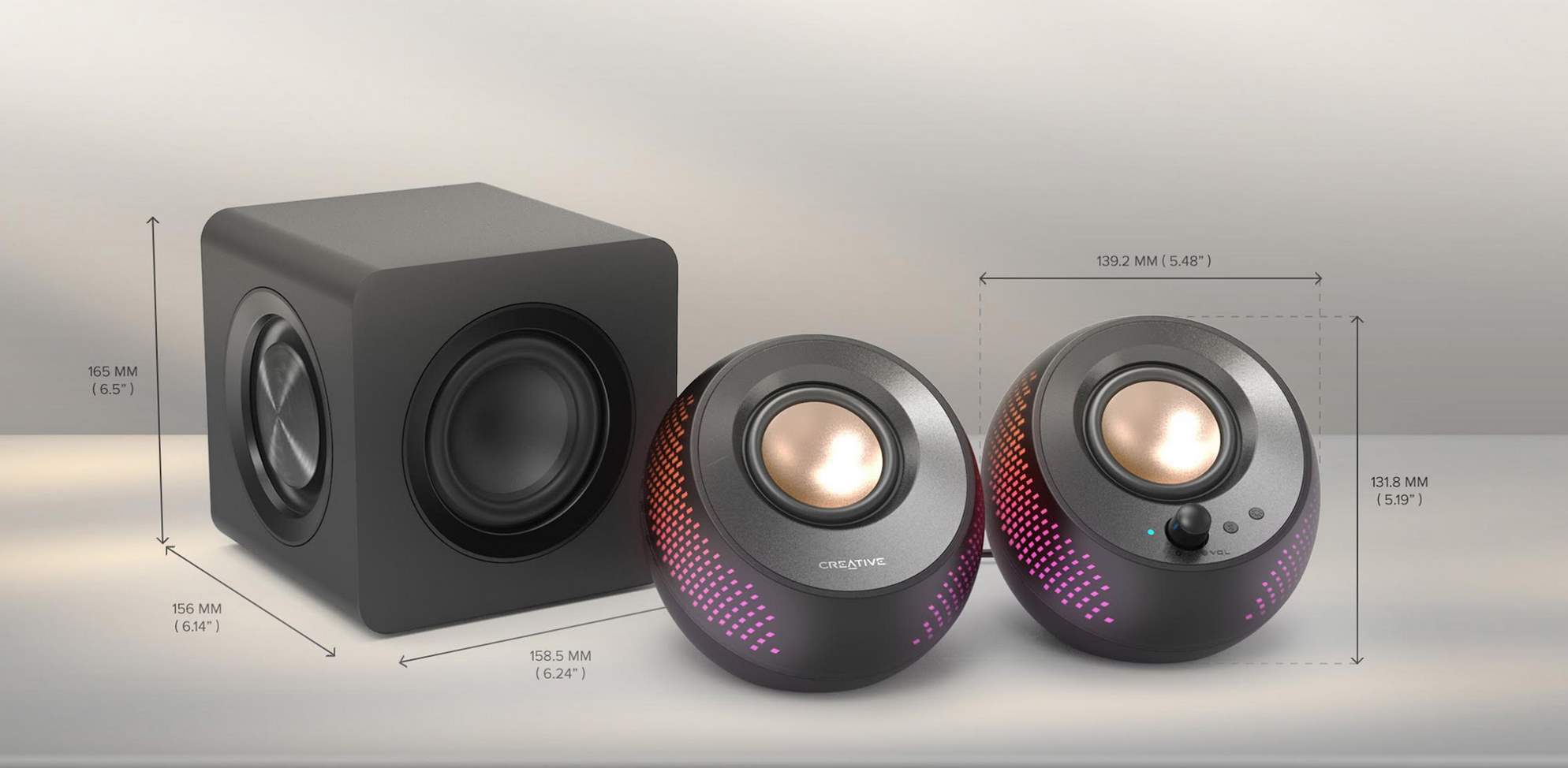 nuova serie Nuova Serie per le casse Creative Pebble X