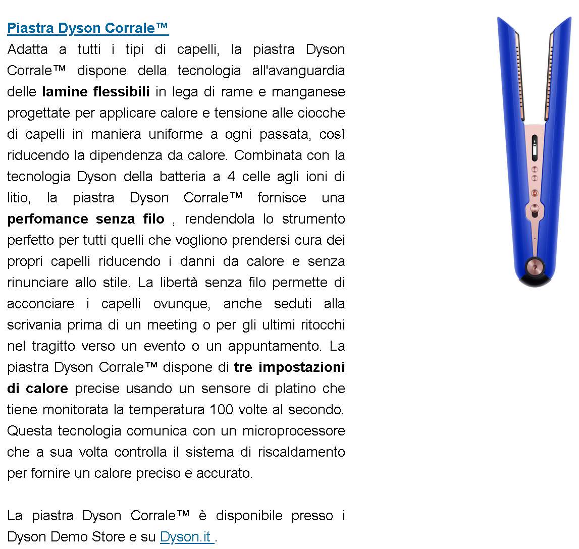 A San Valentino innamorati delle tecnologie beauty Dyson