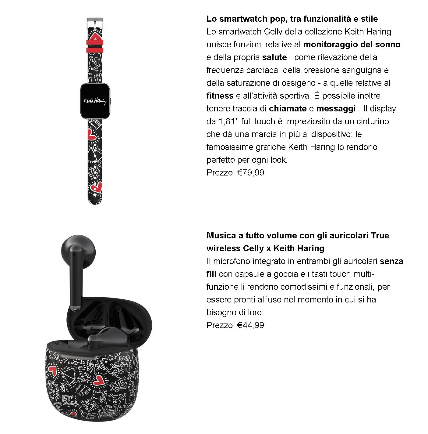 Celly x Keith Haring: fusione perfetta tra grafiche pop e funzionalità 