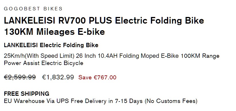 Bici Elettrica : Sconti Offerte e-bike da non perdere