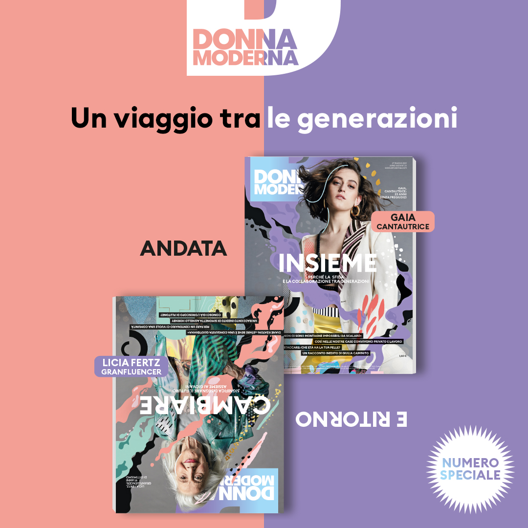 DONNA MODERNA LANCIA #ONEGENERATIONWOMAN