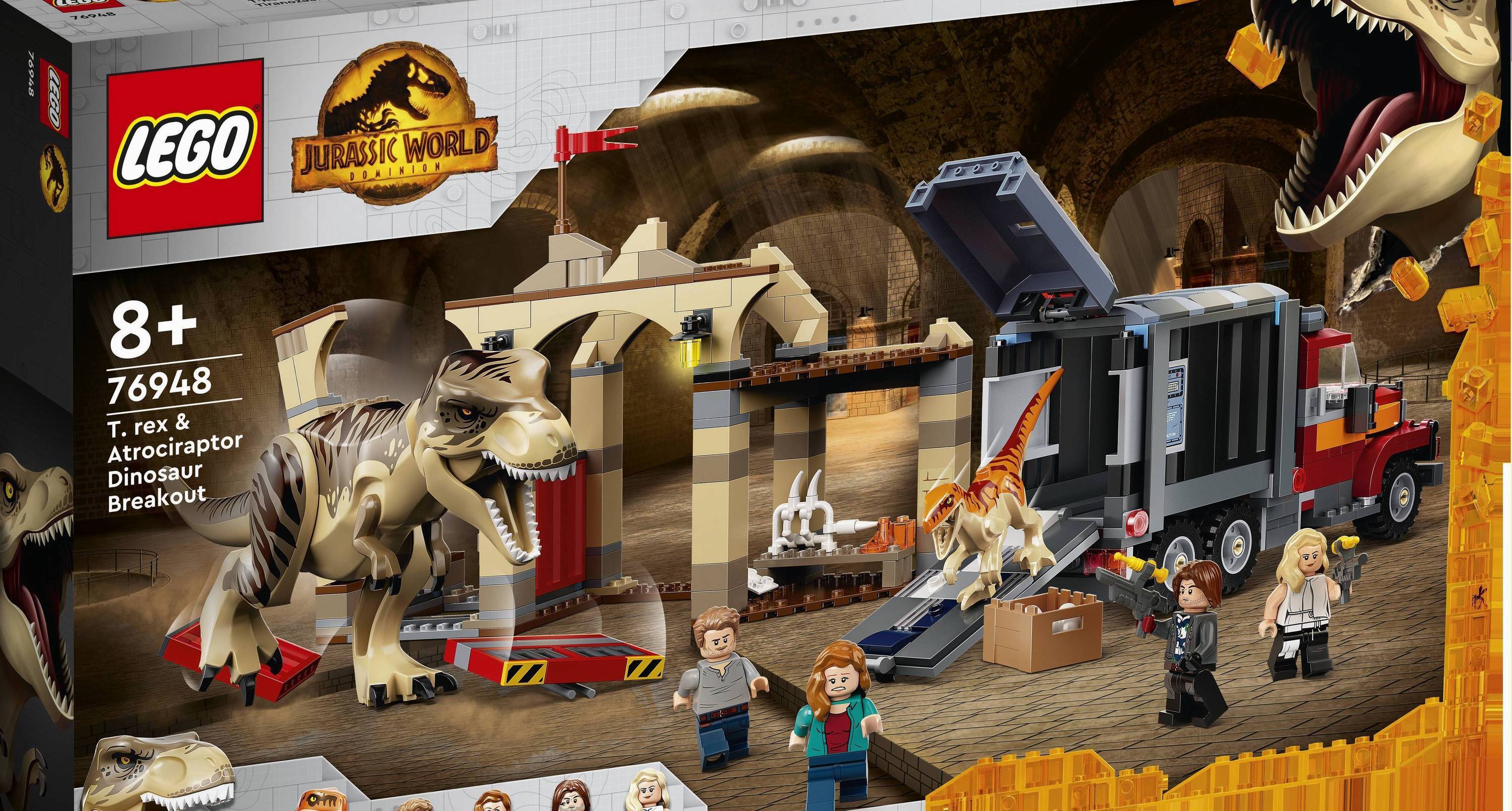 LEGO e Universal danno il benvenuto ai nuovi set della linea Jurassic World