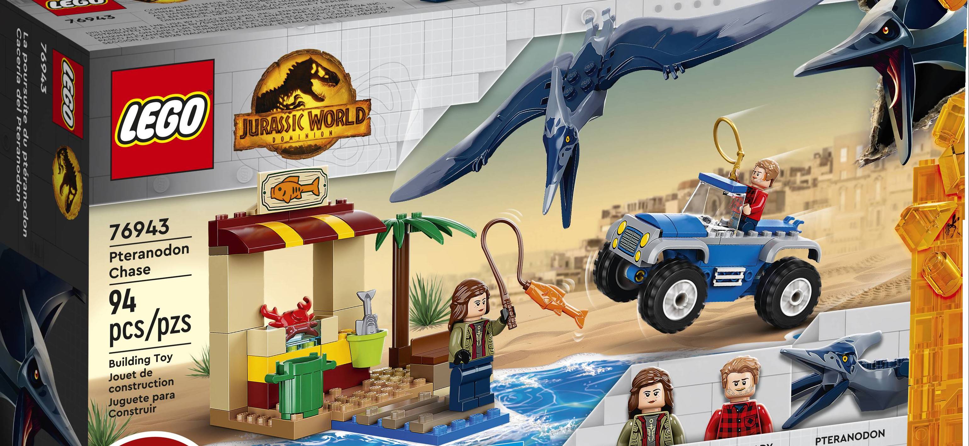 LEGO e Universal danno il benvenuto ai nuovi set della linea Jurassic World