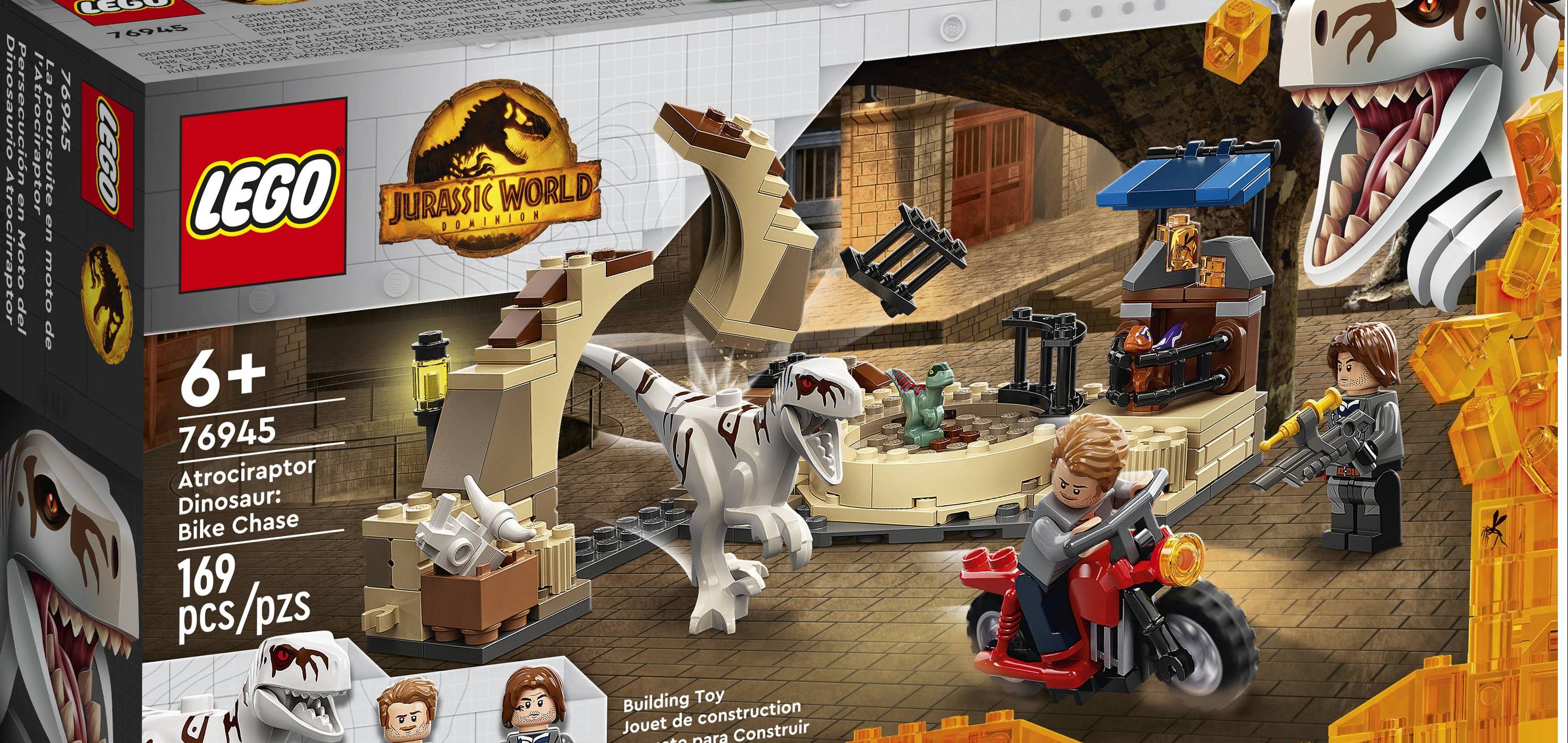LEGO e Universal danno il benvenuto ai nuovi set della linea Jurassic World