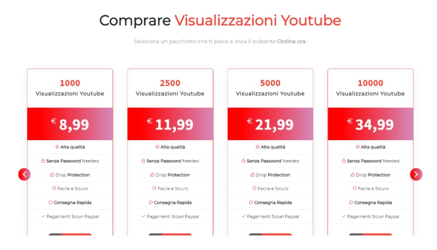 qual miglior Qual è il miglior sito per comprare visualizzazioni Youtube e iscritti ?