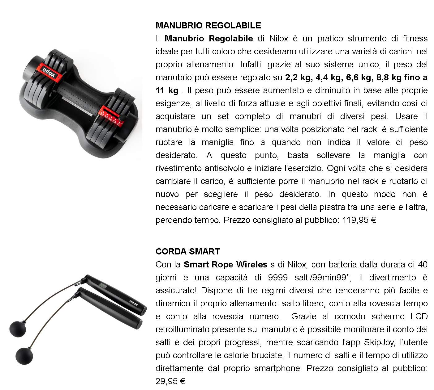 Nilox linea fitness - alleato perfetto per arrivare in forma all’estate