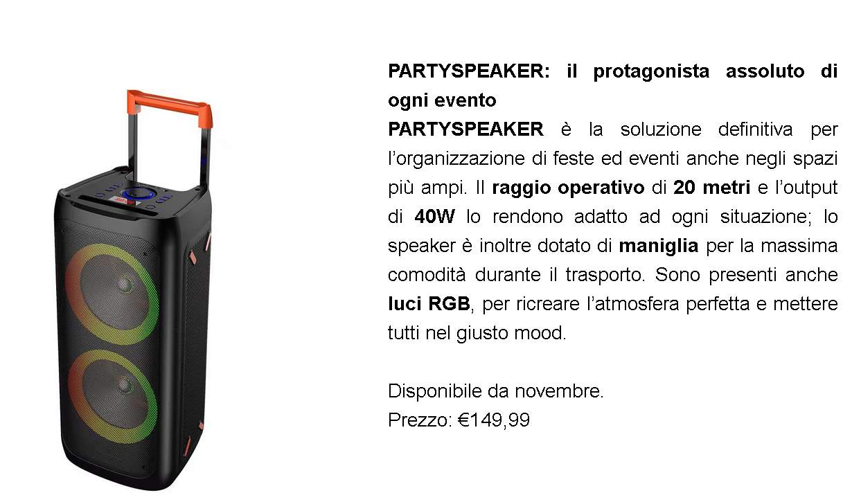Party Season 2023? Ecco i gadget di Celly