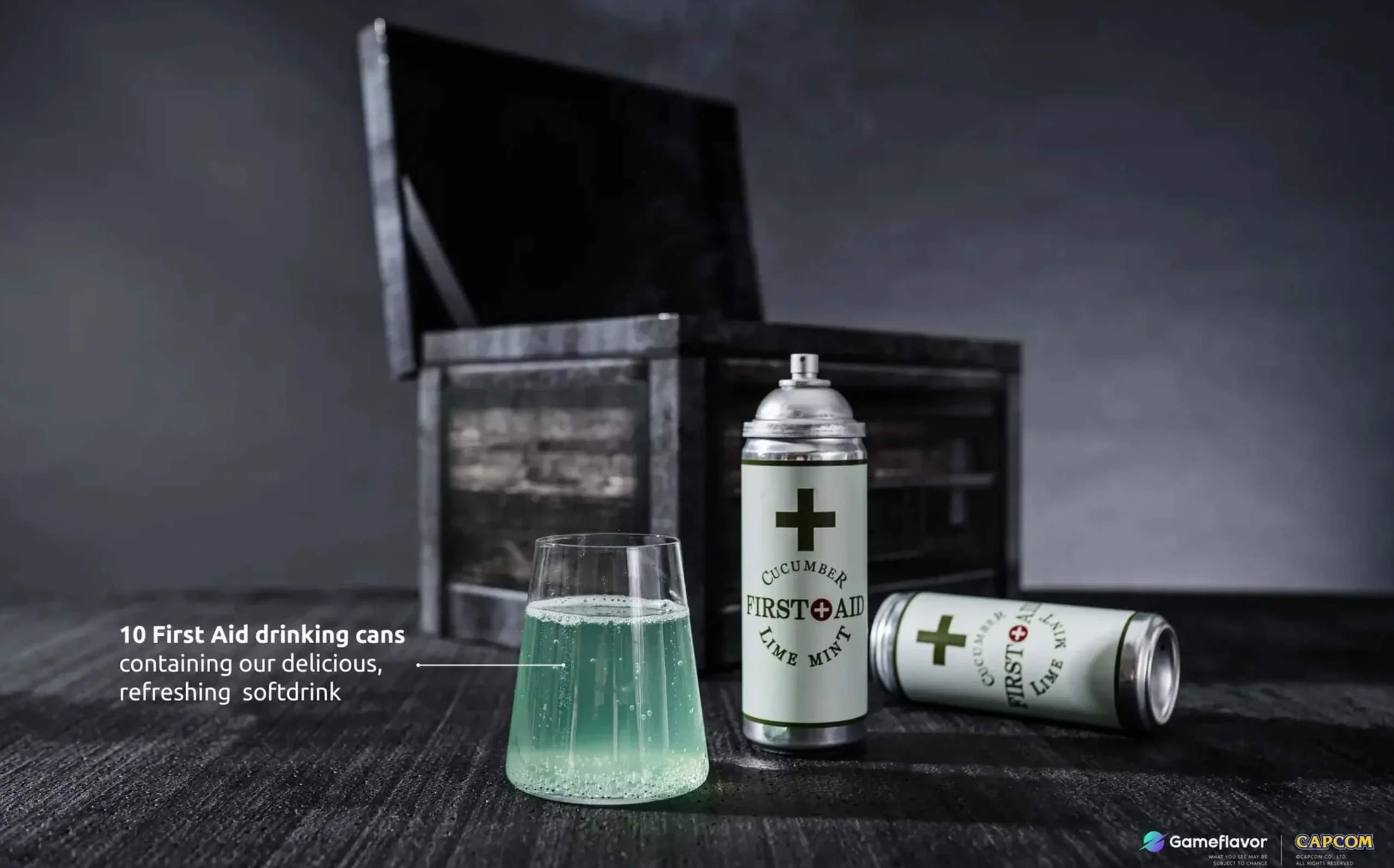 resident evil Resident Evil First Aid Drink Collector