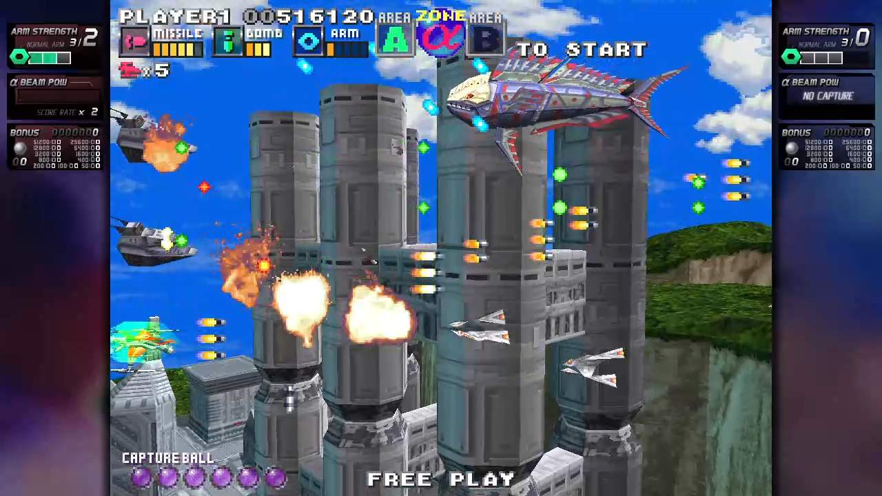 G-Darius HD Recensione PS4 Pro 