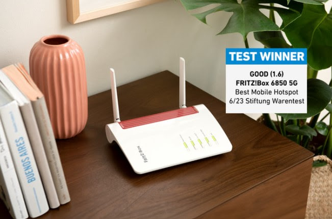FRITZ!Box 6850 5G: Internet veloce sempre e ovunque 