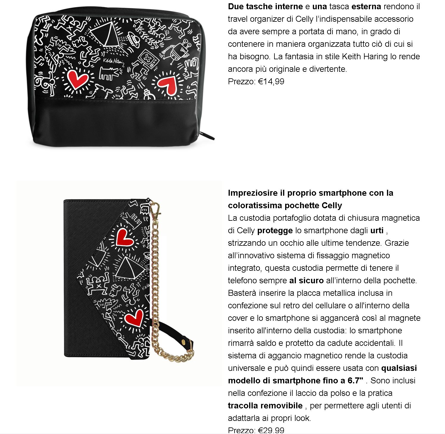 Celly x Keith Haring: fusione perfetta tra grafiche pop e funzionalità 