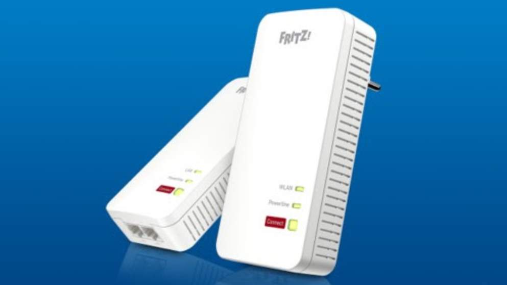 fritz powerline AVM: FRITZ!Powerline 1240 AX WLAN Set con Wi-Fi 6