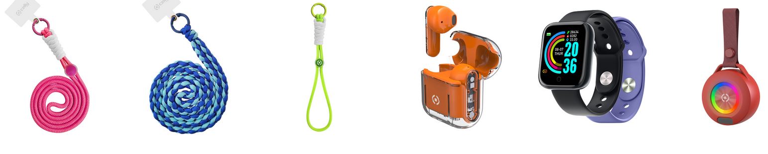 Un’estate piena di colore con i gadget tech di Celly