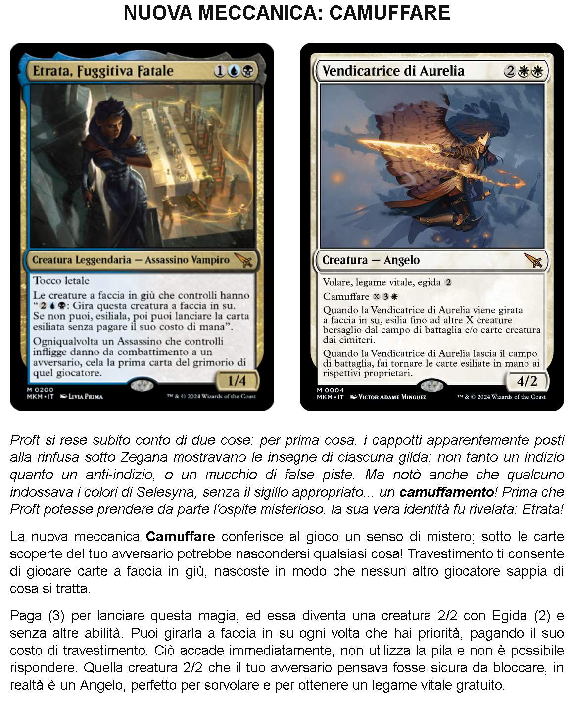Wizards of the Coast - set Magic: The Gathering, Delitti al Maniero Karlov