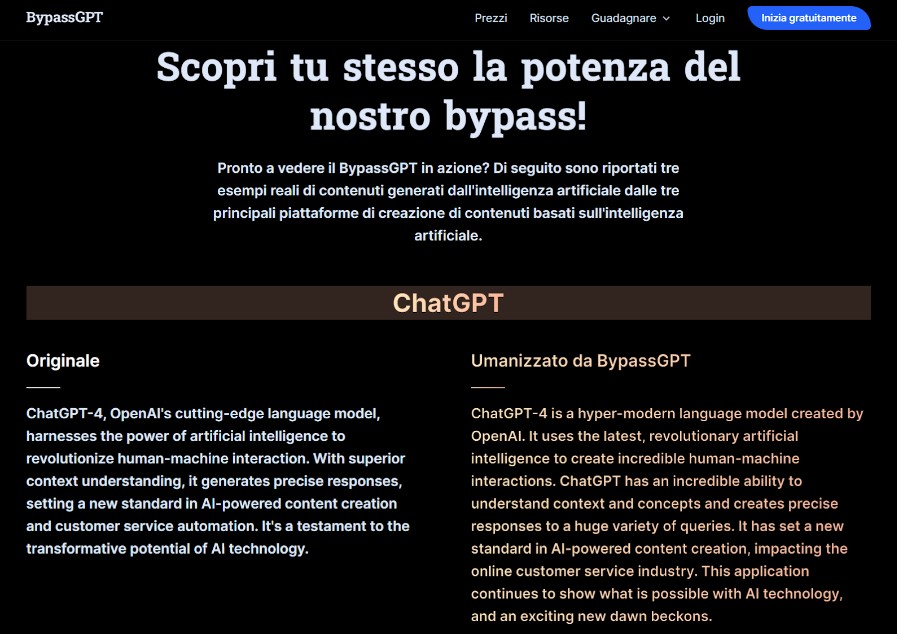 Una Recensione Onesta di BypassGPT: è il Miglior Scrittore di Undetectable AI da utilizzare?