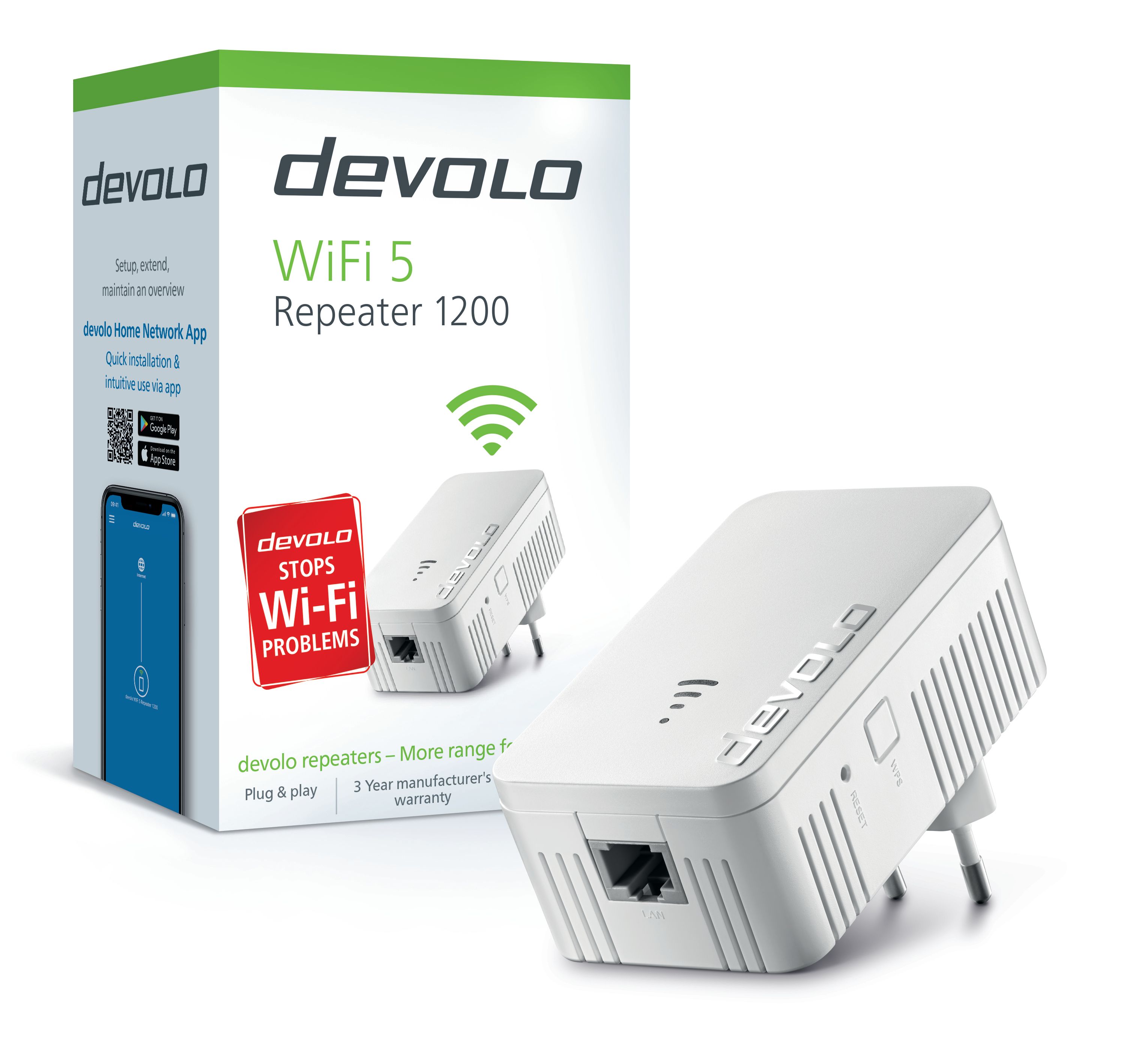devolo WiFi 5 Repeater 1200