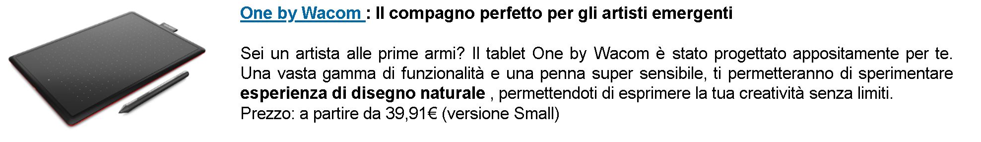 un’estate creativi Un’estate da creativi con le tavolette Wacom