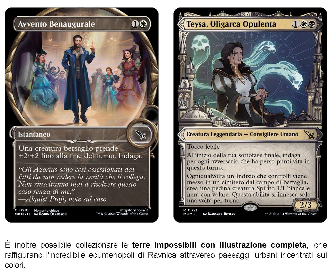 magic gathering Magic: The Gathering - Svela un complotto in Delitti al Maniero Karlov