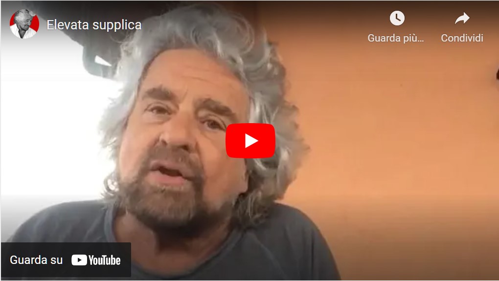 Elevata supplica! Il Blog di Beppe Grillo