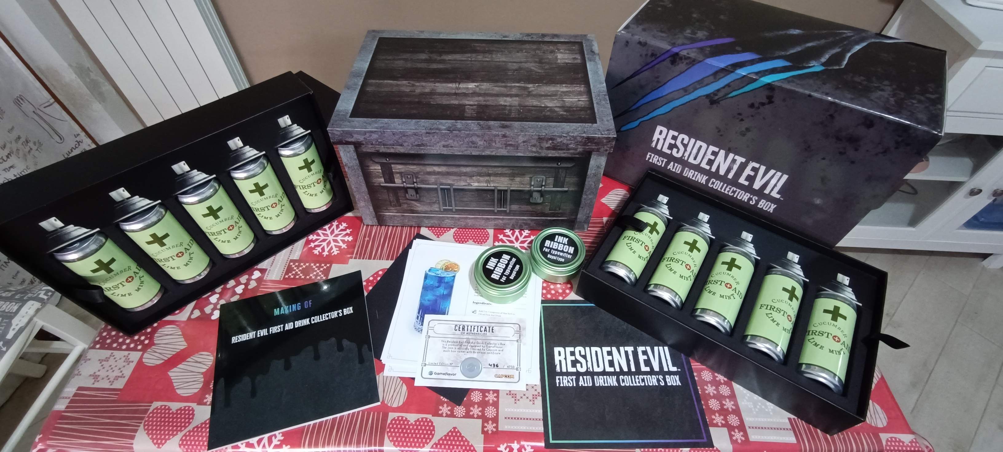 resident evil Resident Evil First Aid Drink Collector