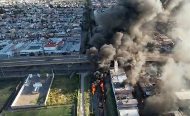 incendio treno Incendio del treno in Messico: scoppia un