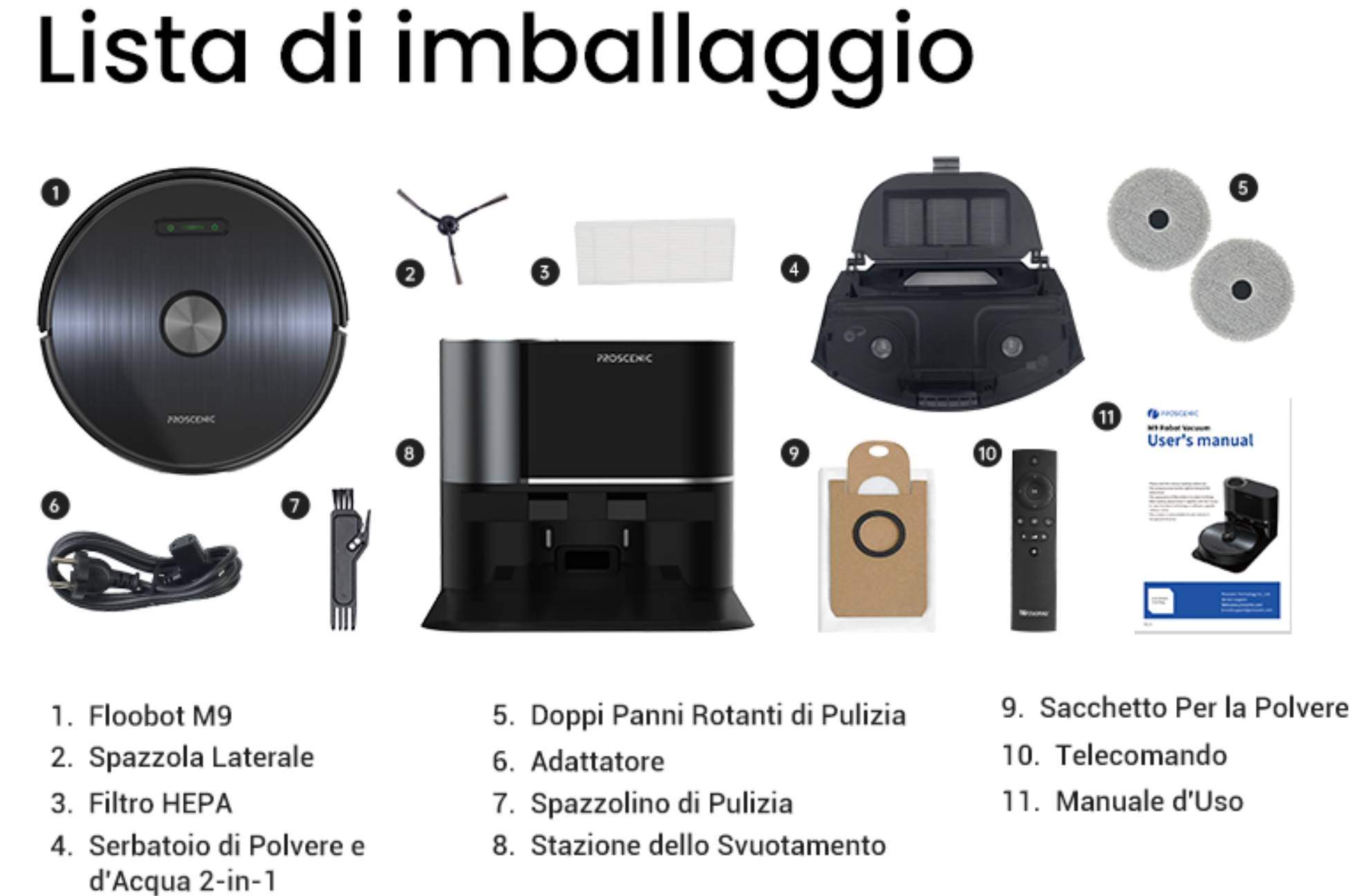 Proscenic Floobot M9 Recensione