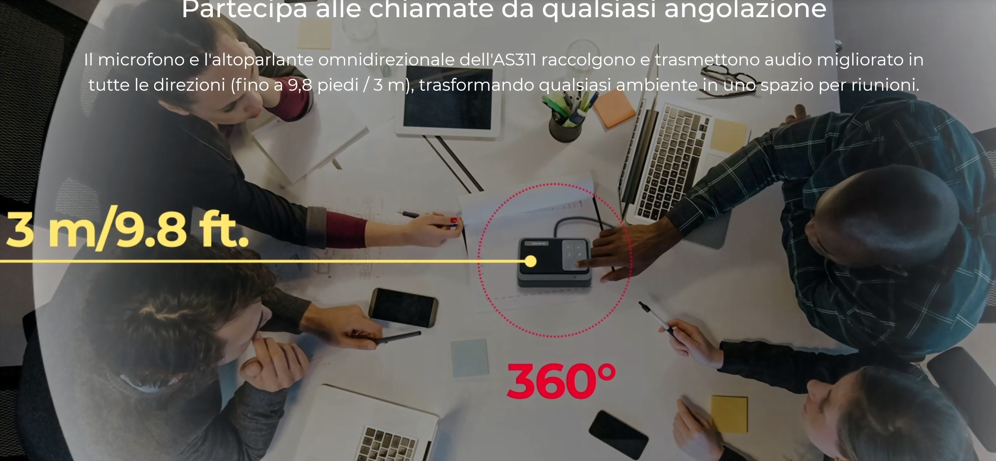avermedia presenta AVerMedia presenta lo speakerphone AS311 per conferenze