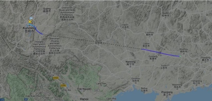 cina precipita In Cina precipita aereo con 133 persone a bordo