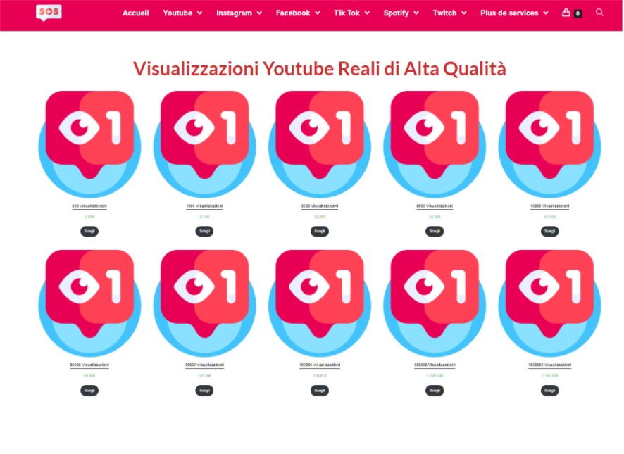 qual miglior Qual è il miglior sito per comprare visualizzazioni Youtube e iscritti ?