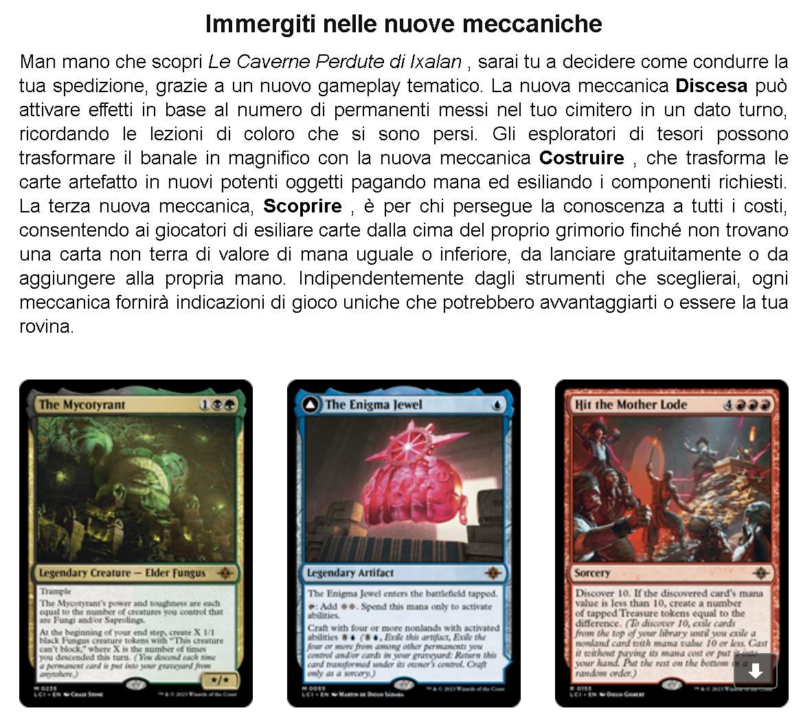 Magic: The Gathering Le Caverne Perdute di Ixalan